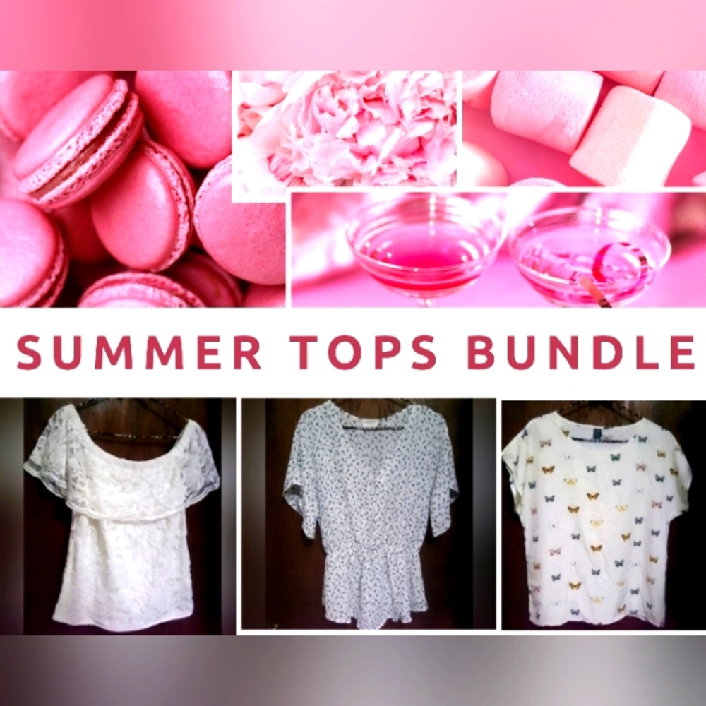 Summer Tops Bundle M/L